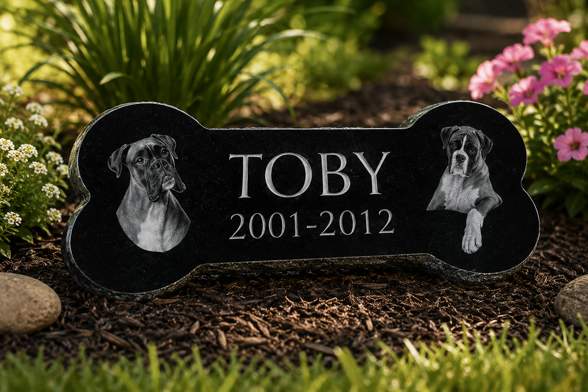 Bone Pet Memorial – 1-0 x 0-6 x 0-2