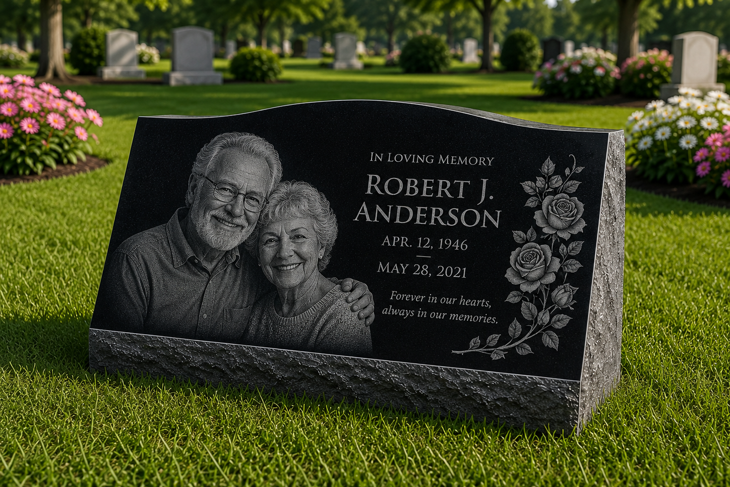 Laser Etched Slant – Slant with custom laser artwork
