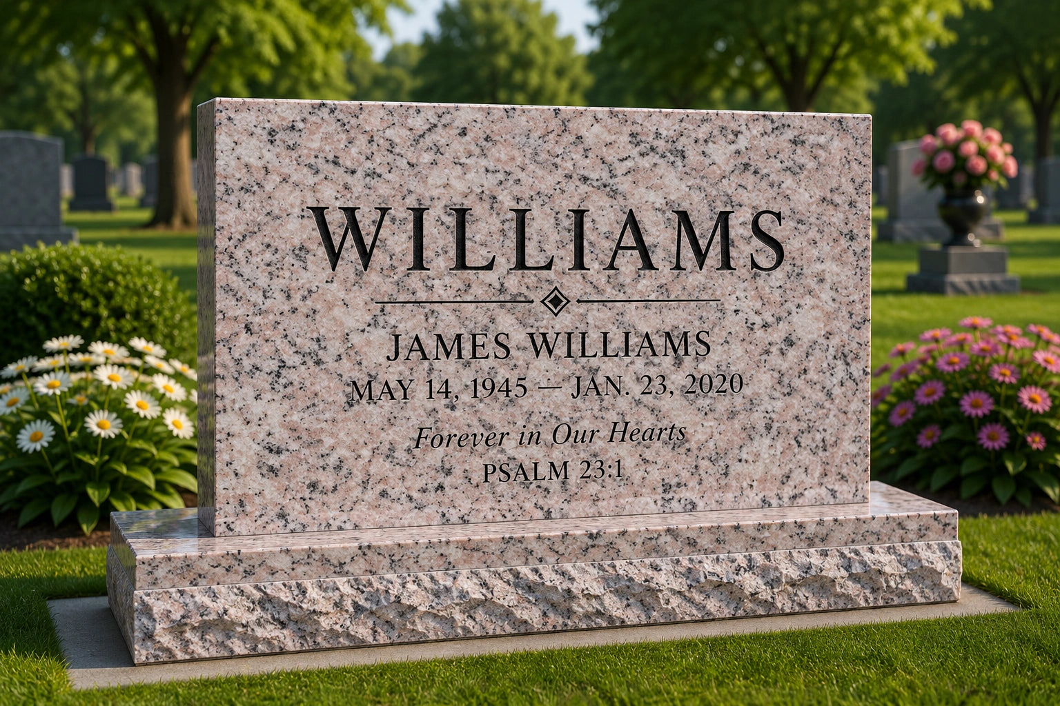 Flat Top Monument – Standard top design
