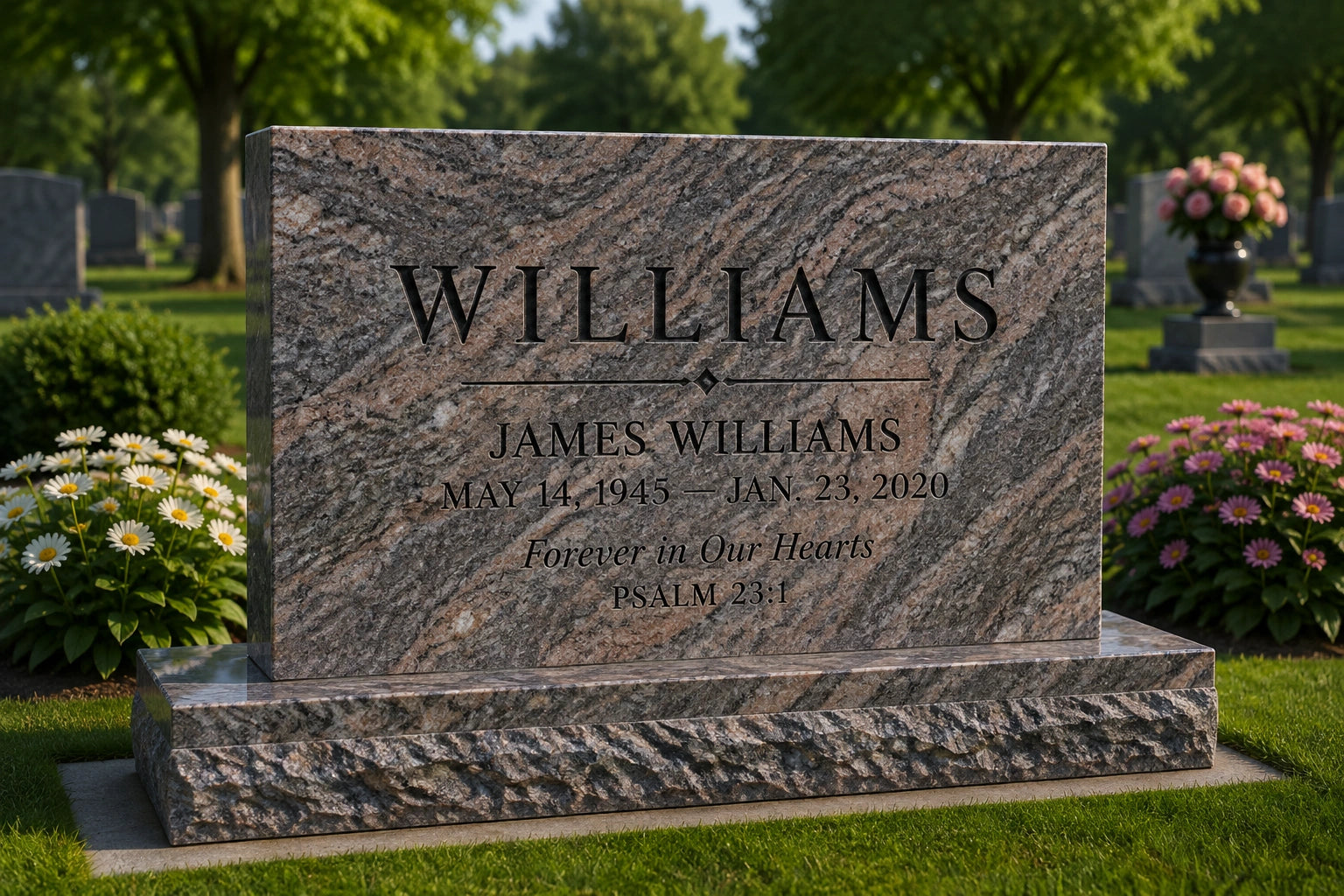 Flat Top Monument – Standard top design