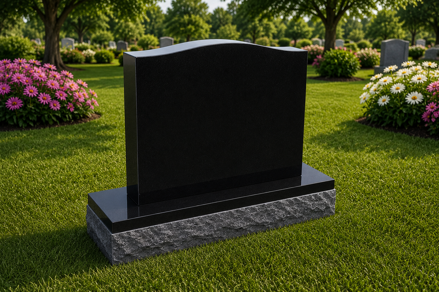 High Polish Serp Monument – 6-inch high-polish serp top